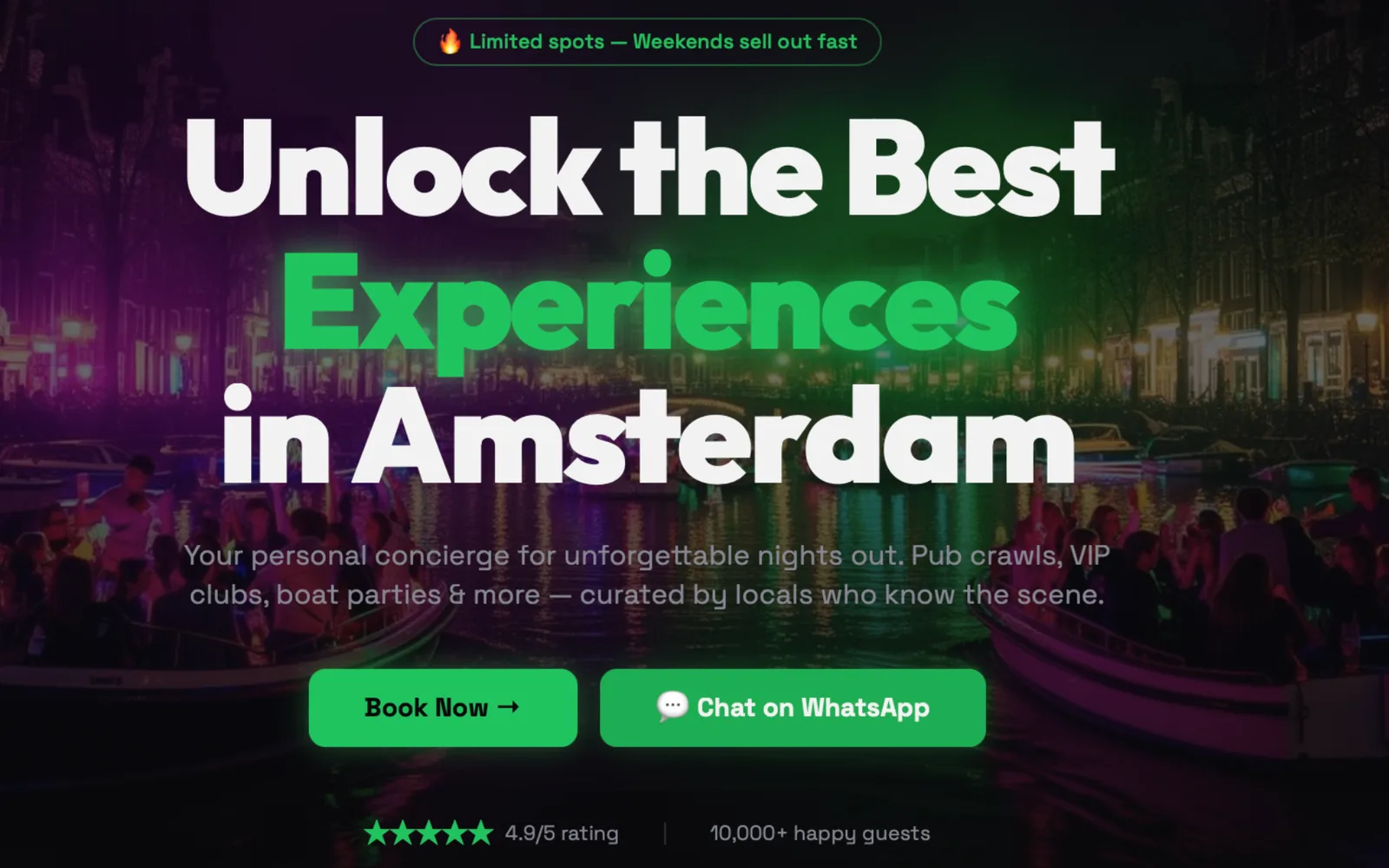 Unlocked Amsterdam website after the Made Better Digital redesign